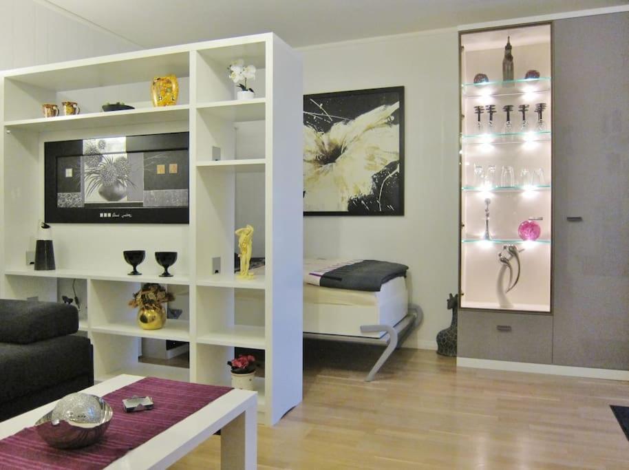 Modernes 1 Zimmer Luxusappartement Kleiner Roland Mit Parkplatz Und Balkon In Bremen Naehe Zentrum 外观 照片